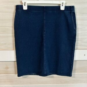 JJill women’s denim skirt SZ S NWT